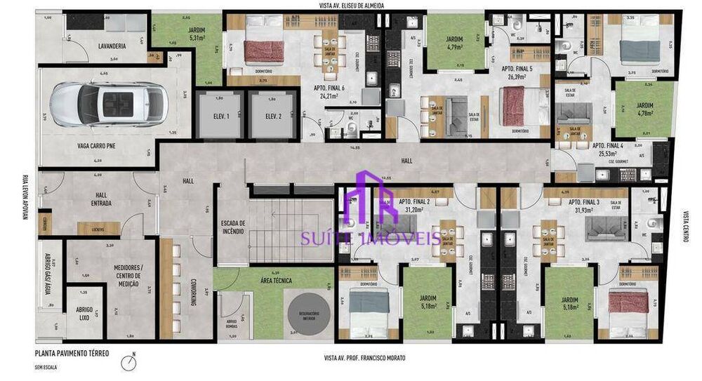 Apartamento, 2 quartos, 37 m² - Foto 18