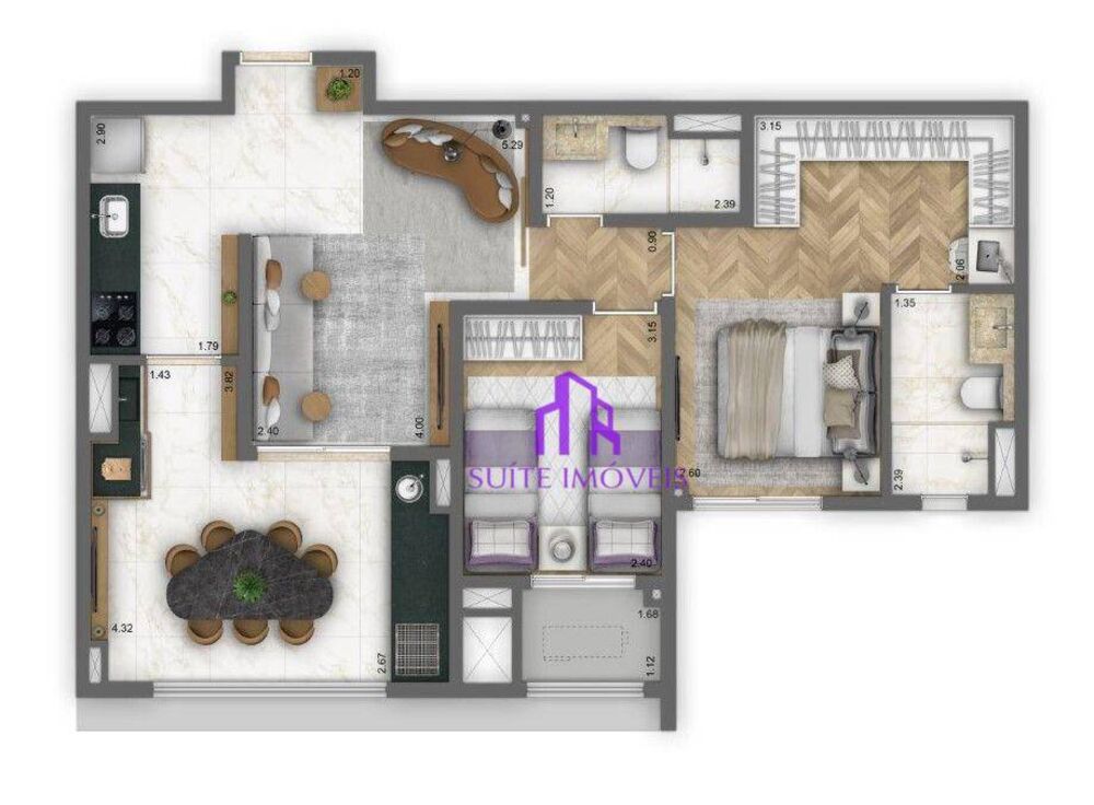 Apartamento, 2 quartos, 71 m² - Foto 21