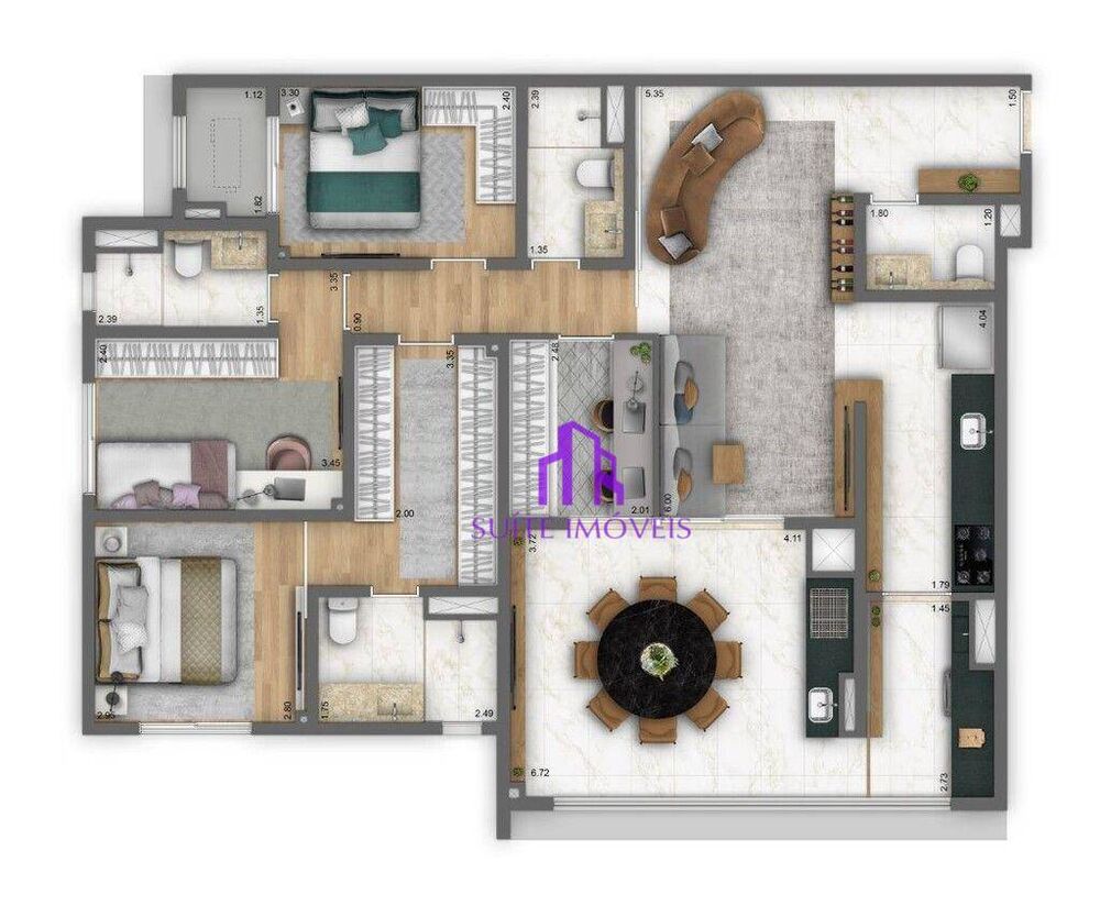 Apartamento, 2 quartos, 71 m² - Foto 22
