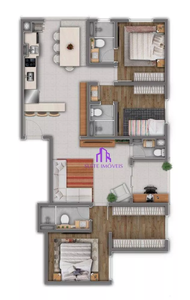 Apartamento à venda com 2 quartos, 44m² - Foto 11