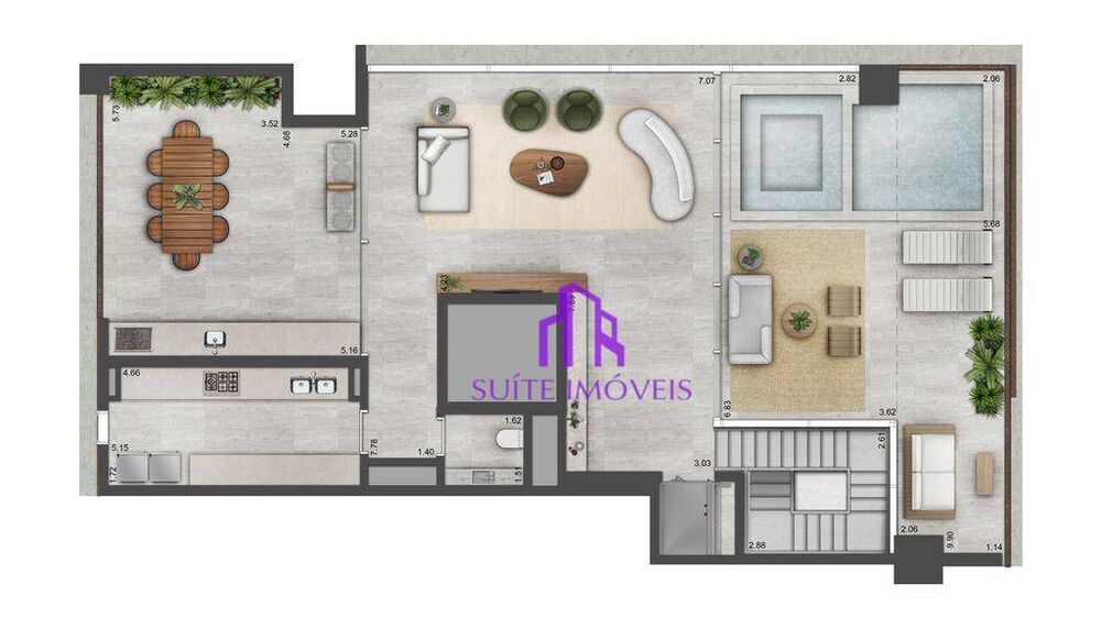 Apartamento, 3 quartos, 173 m² - Foto 11