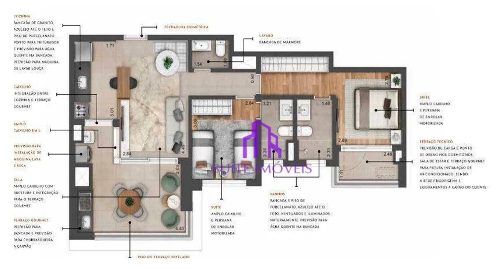 Apartamento, 3 quartos, 169 m² - Foto 4
