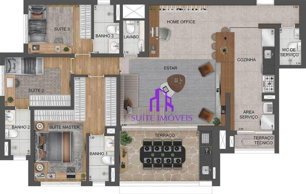 Apartamento, 2 quartos, 66 m² - Foto 33