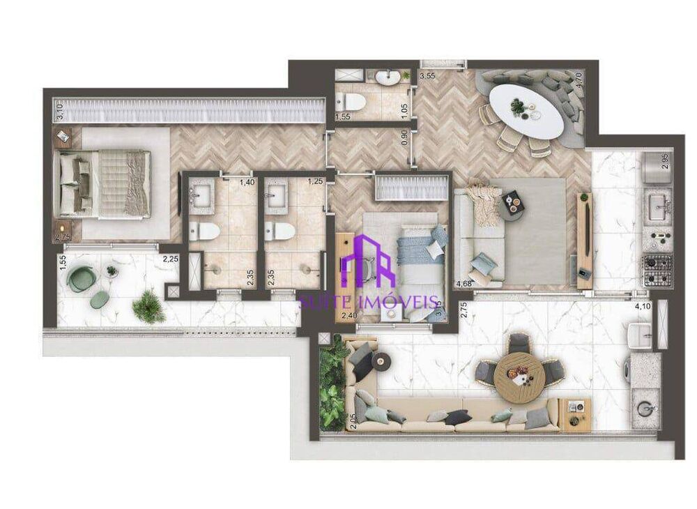 Apartamento, 3 quartos, 141 m² - Foto 22