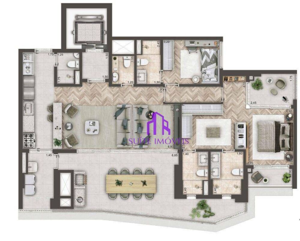 Apartamento, 3 quartos, 141 m² - Foto 17