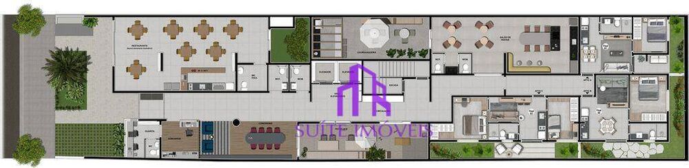 Loja-Salão, 90 m² - Foto 1