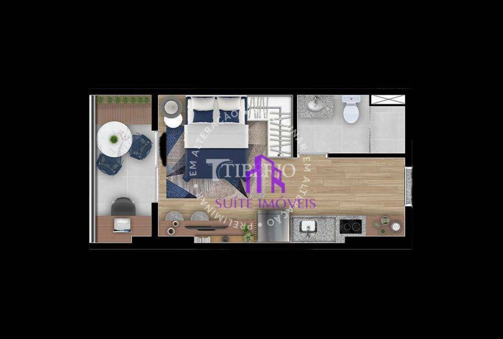 Apartamento, 1 quarto, 33 m² - Foto 7