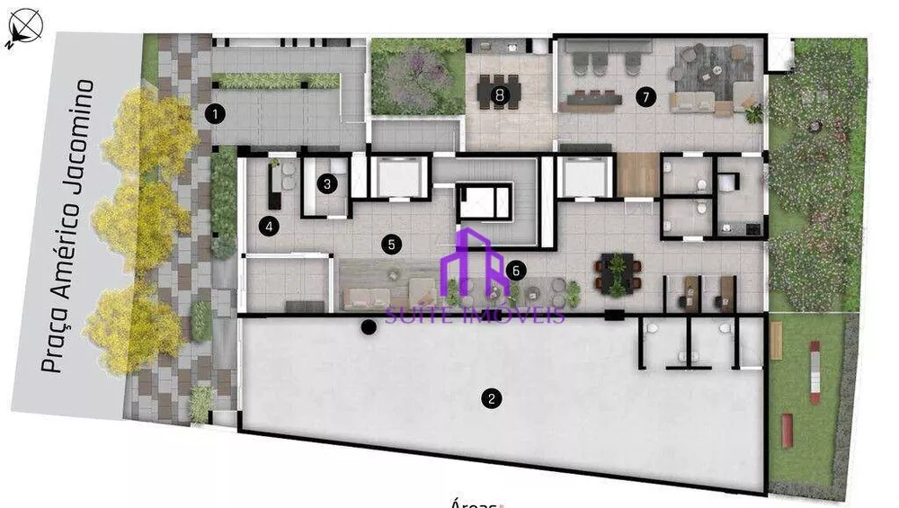 Apartamento à venda com 1 quarto, 32m² - Foto 4