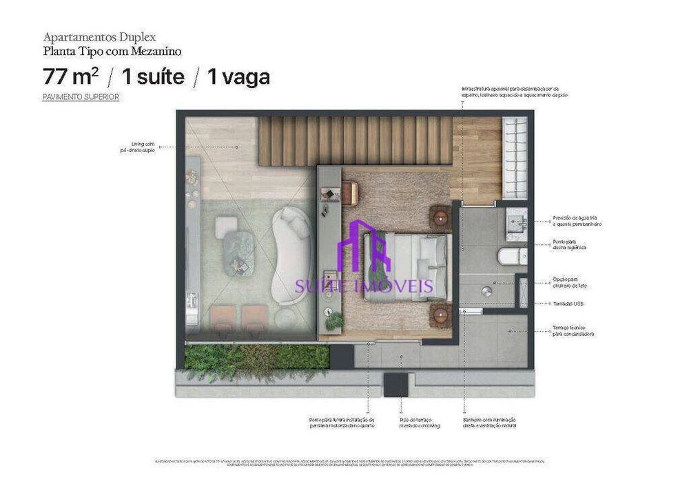 Loft, 77 m² - Foto 14