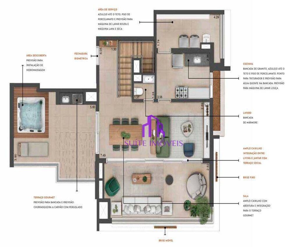Apartamento, 2 quartos, 94 m² - Foto 10