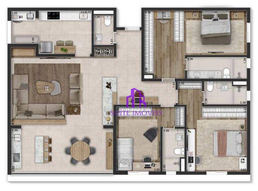 Apartamento, 2 quartos, 75 m² - Foto 9