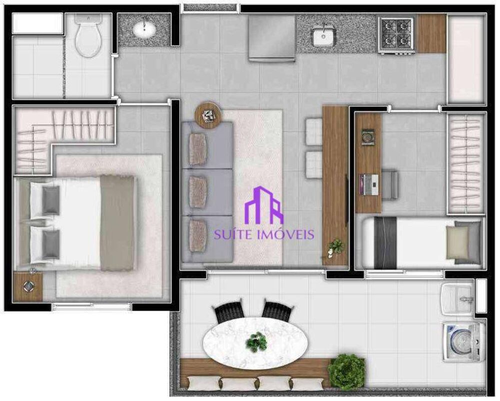 Apartamento, 2 quartos, 38 m² - Foto 13