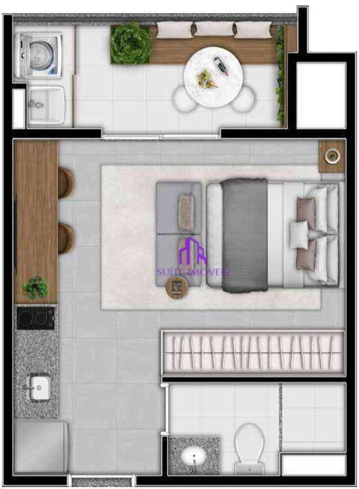 Apartamento, 2 quartos, 38 m² - Foto 15