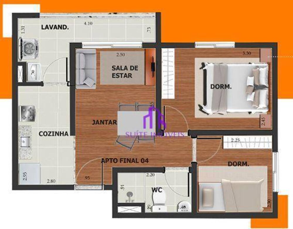 Apartamento, 2 quartos, 33 m² - Foto 24