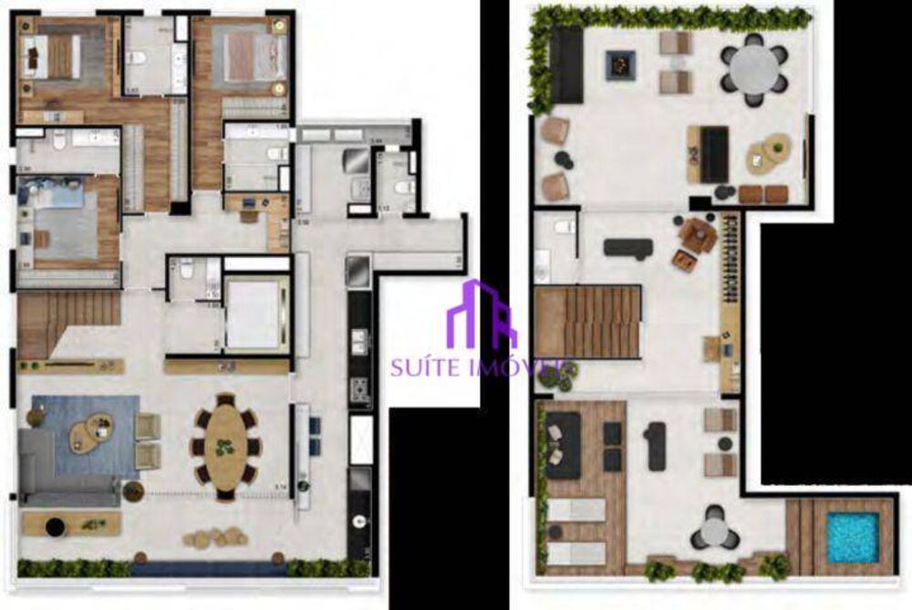 Cobertura, 3 quartos, 315 m² - Foto 10