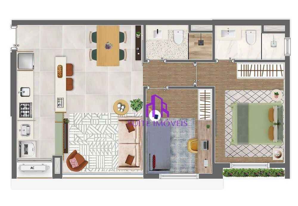 Cobertura, 2 quartos, 107 m² - Foto 26
