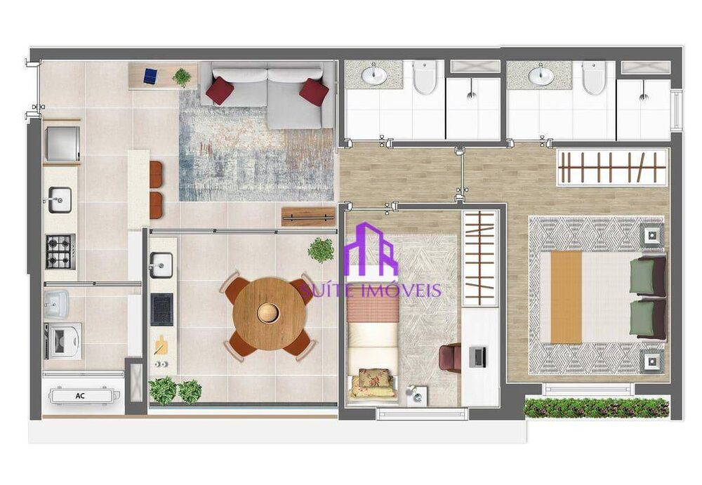 Cobertura, 2 quartos, 107 m² - Foto 27
