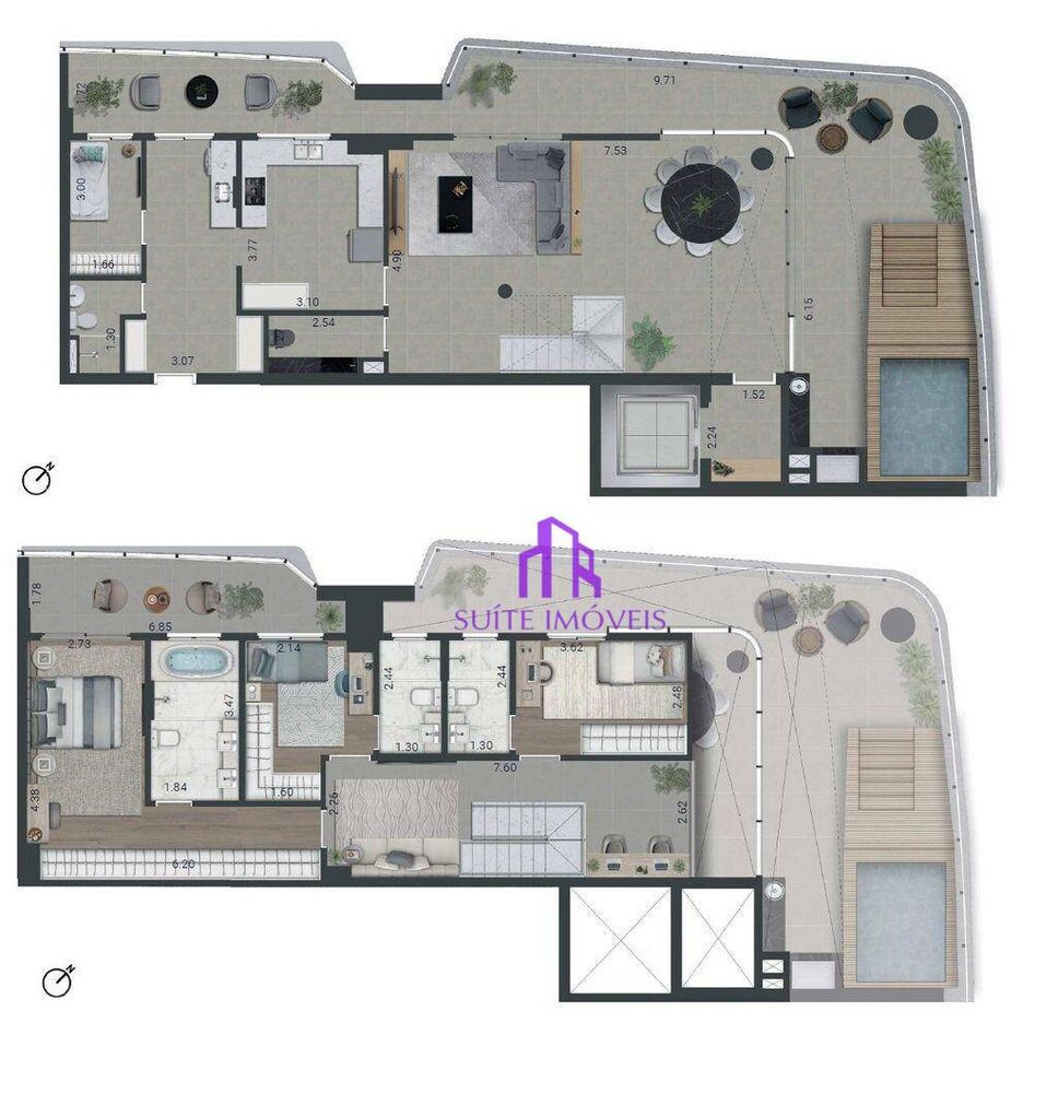 Apartamento, 3 quartos, 288 m² - Foto 9