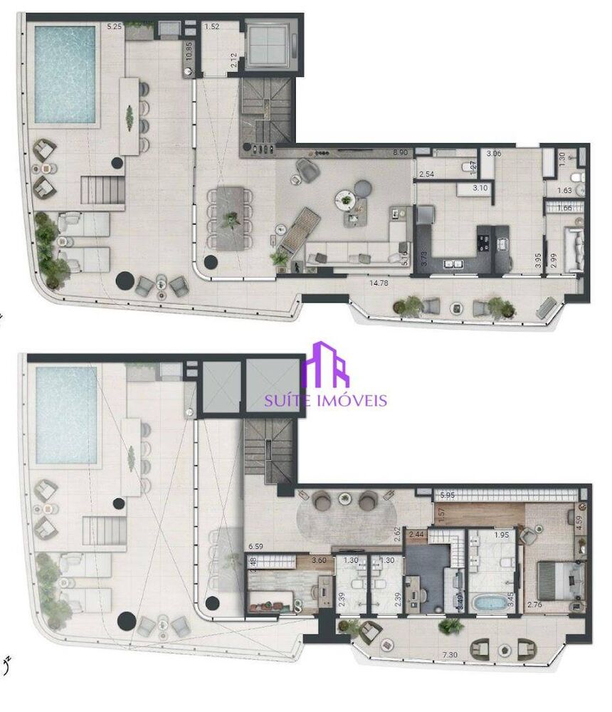 Apartamento, 3 quartos, 288 m² - Foto 2