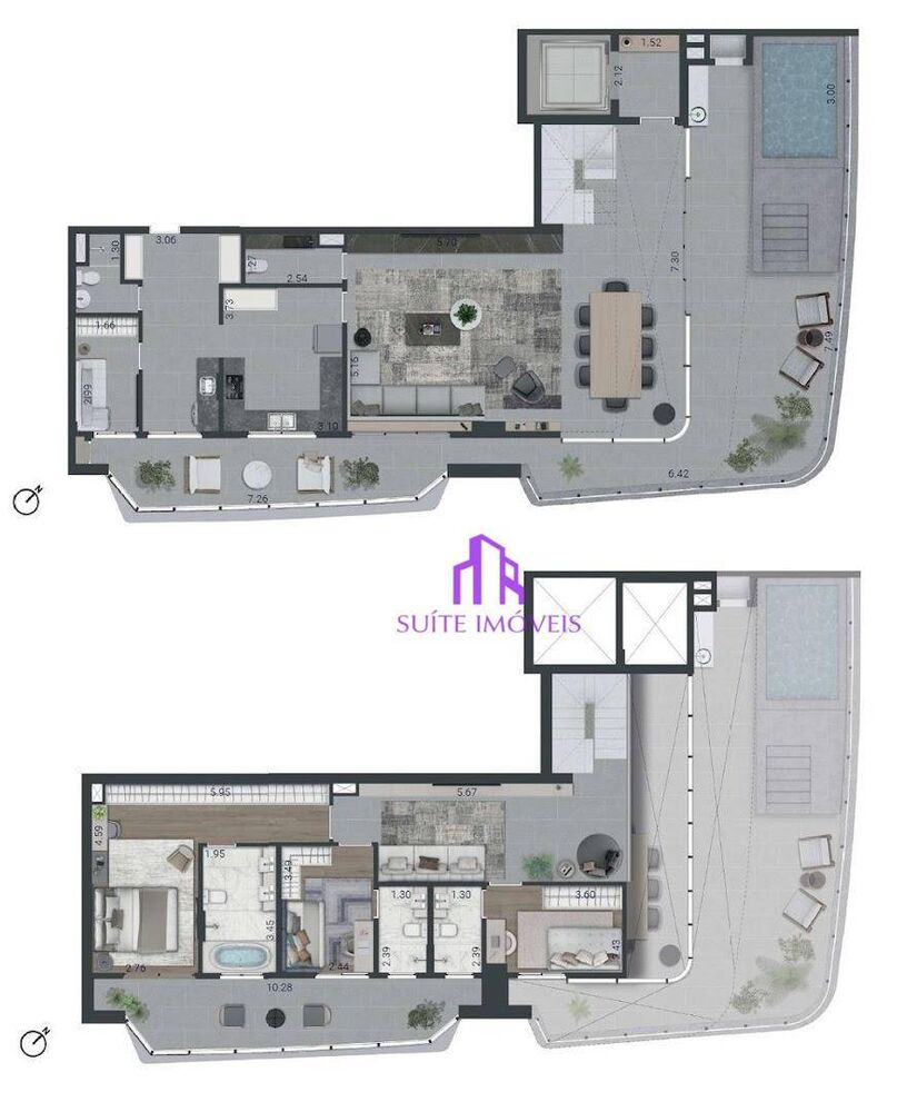Apartamento, 3 quartos, 288 m² - Foto 3