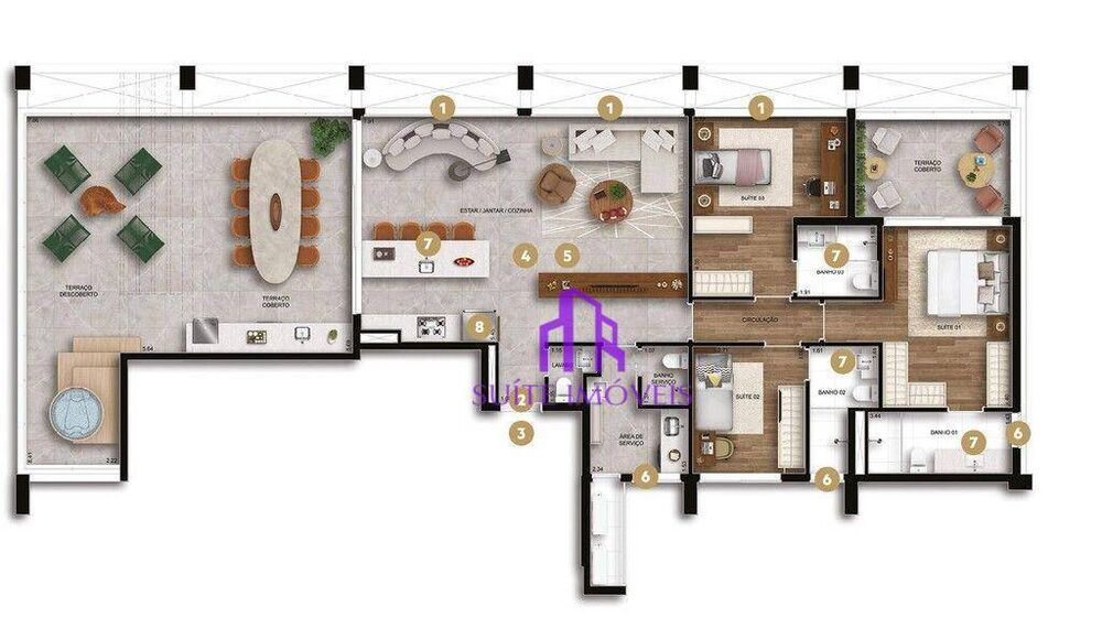 Apartamento, 1 quarto, 108 m² - Foto 19