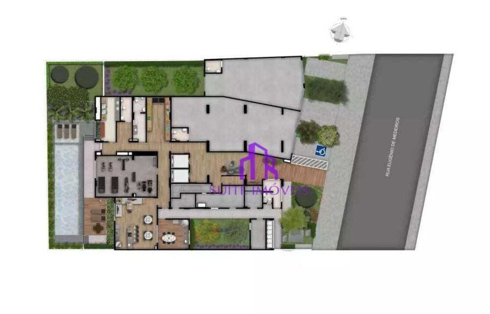 Apartamento, 1 quarto, 58 m² - Foto 2