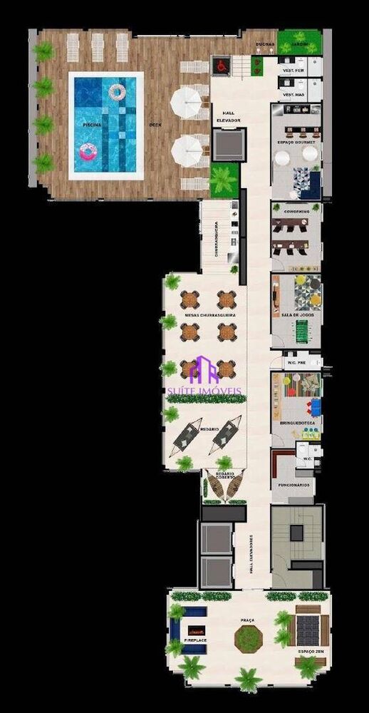 Apartamento, 2 quartos, 35 m² - Foto 10