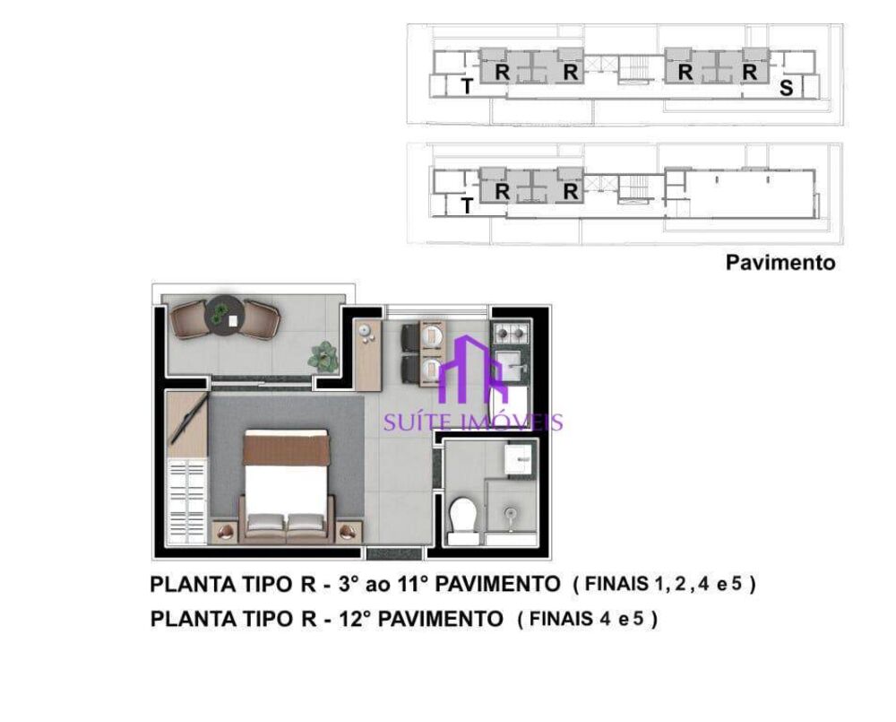 Apartamento, 2 quartos, 49 m² - Foto 5