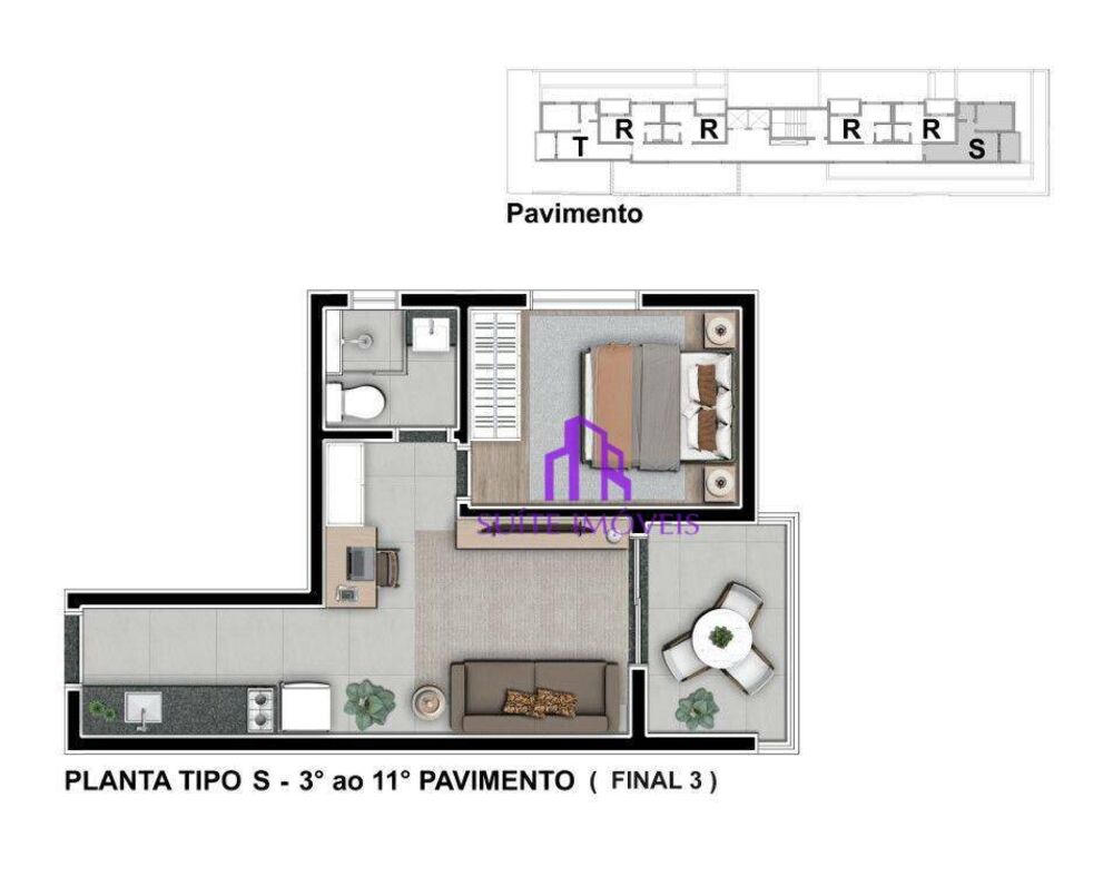 Apartamento, 2 quartos, 49 m² - Foto 17