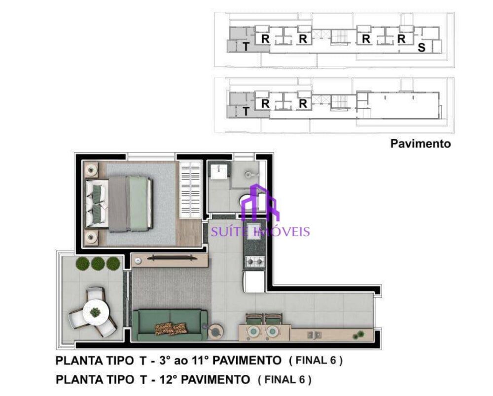 Apartamento, 2 quartos, 49 m² - Foto 13
