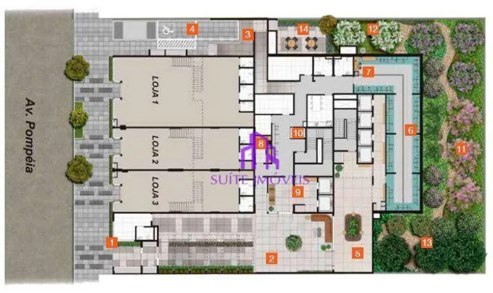 Apartamento, 2 quartos, 45 m² - Foto 3
