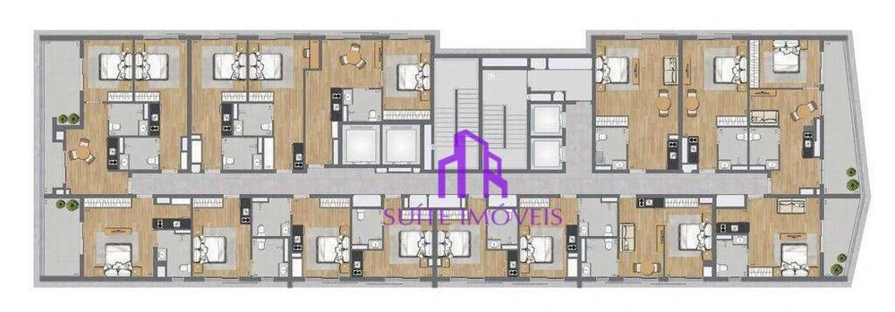 Kitnet-Studio, 47 m² - Foto 1