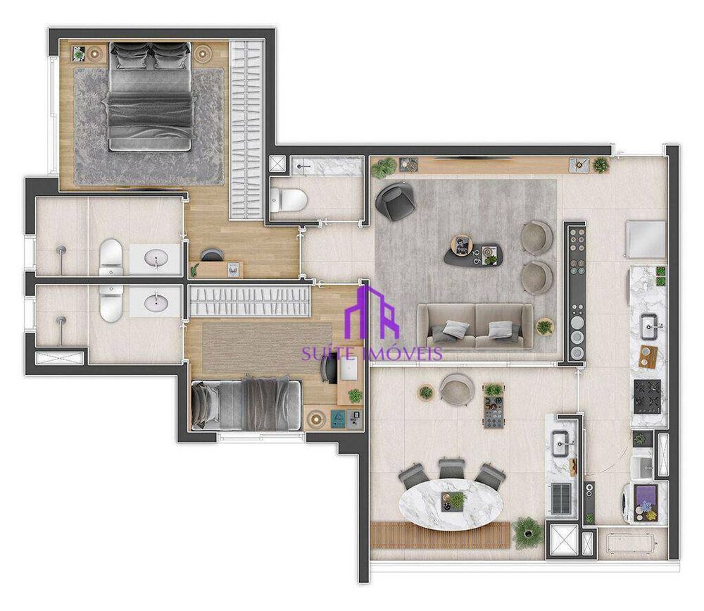 Apartamento, 2 quartos, 69 m² - Foto 19