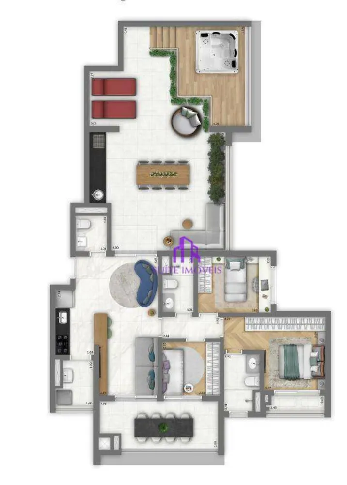 Apartamento, 2 quartos, 61 m² - Foto 4