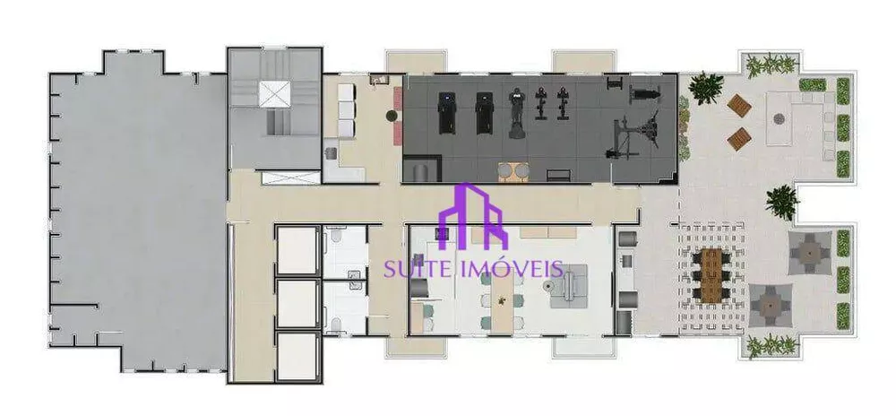 Apartamento, 2 quartos, 35 m² - Foto 2