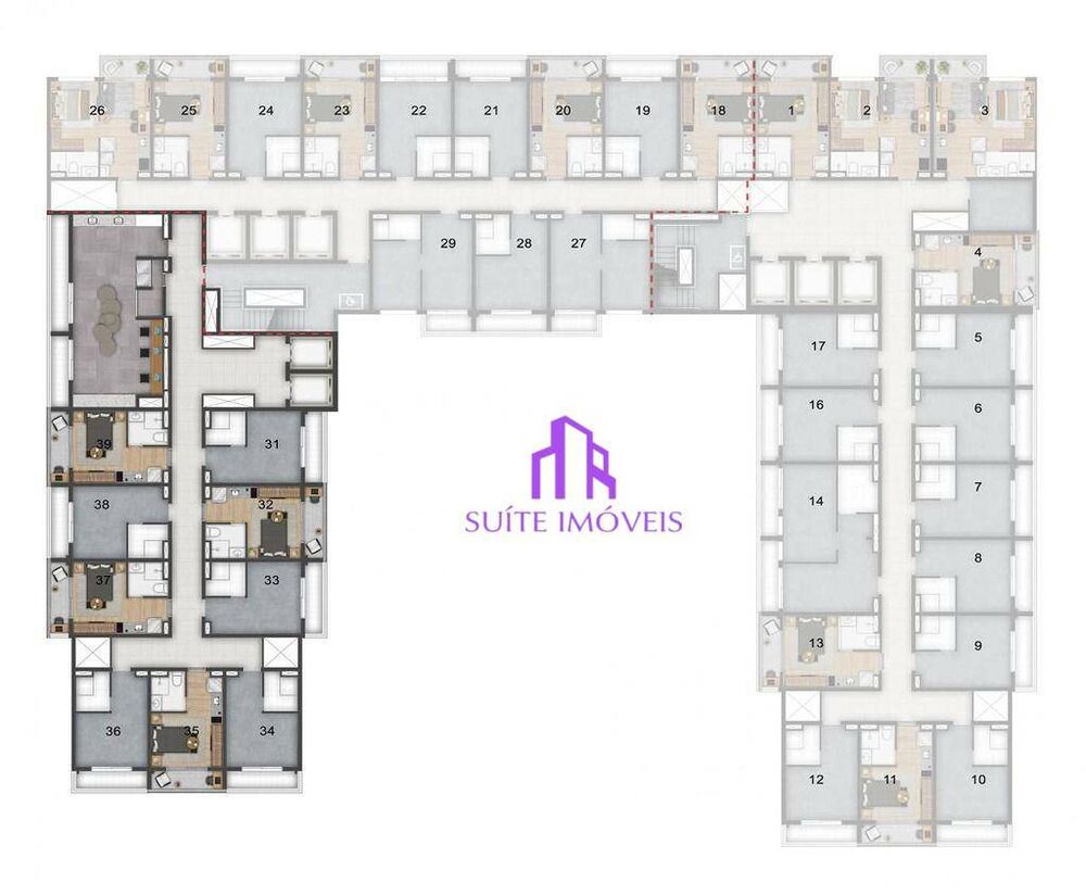 Apartamento, 1 quarto, 48 m² - Foto 4