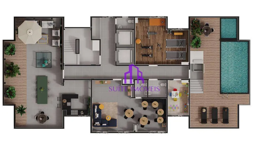 Apartamento, 2 quartos, 40 m² - Foto 2