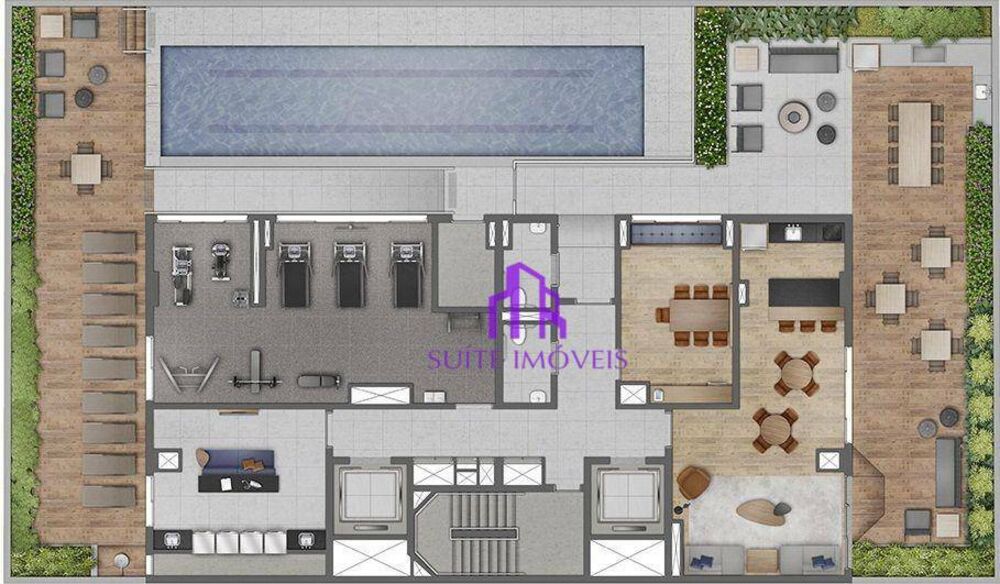 Kitnet e Studio à venda com 1 quarto, 19m² - Foto 2