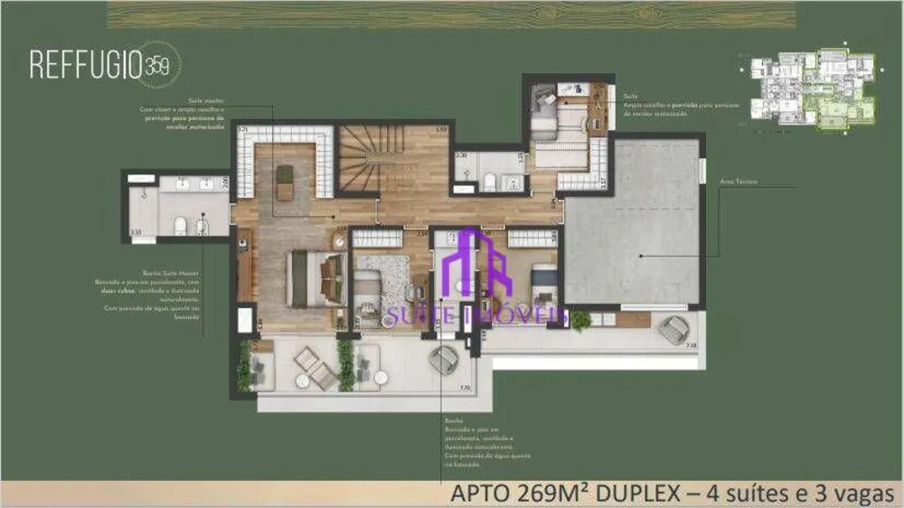 Apartamento, 3 quartos, 217 m² - Foto 4