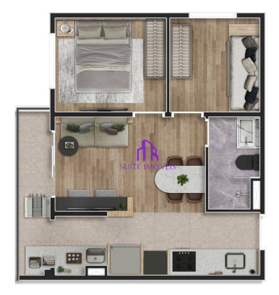 Apartamento, 1 quarto, 29 m² - Foto 12