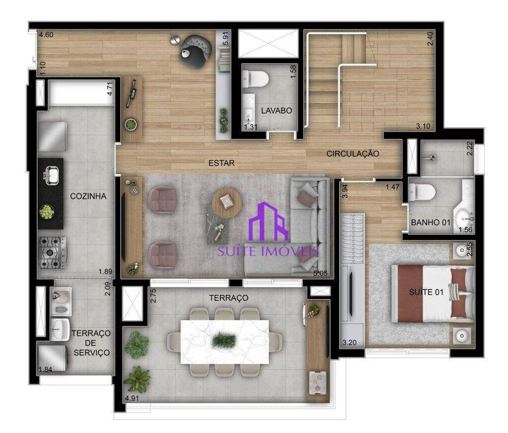 Apartamento, 3 quartos, 84 m² - Foto 14
