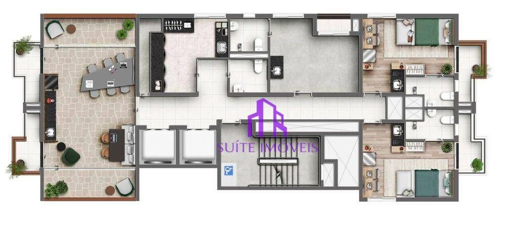 Kitnet-Studio, 43 m² - Foto 1