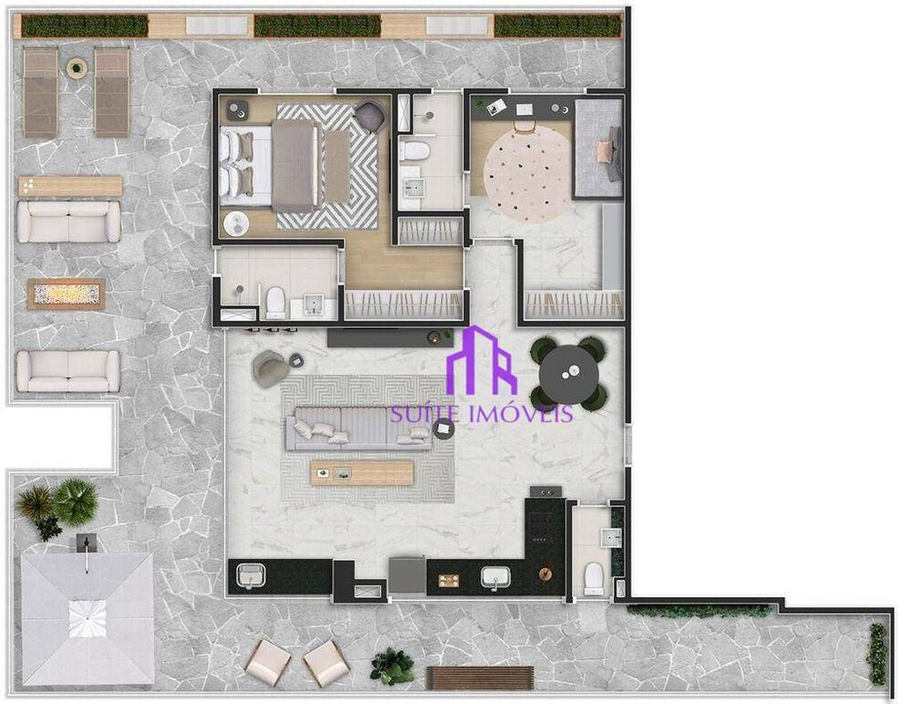 Apartamento, 2 quartos, 80 m² - Foto 11