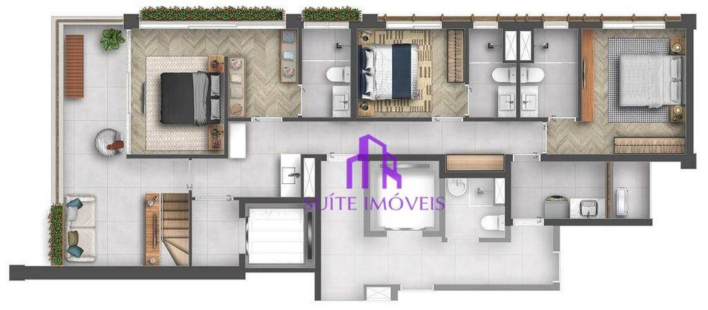 Apartamento, 2 quartos, 105 m² - Foto 8