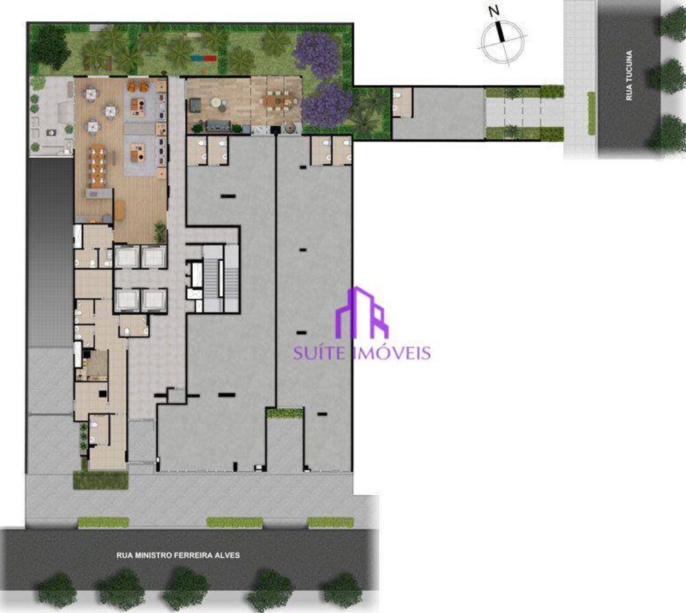 Loja-Salão, 60 m² - Foto 1
