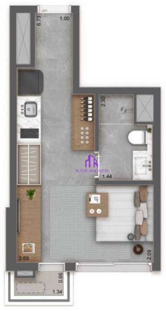 Apartamento, 3 quartos, 109 m² - Foto 3