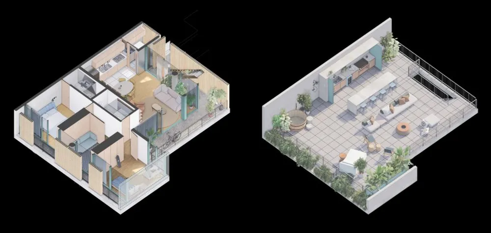 Cobertura, 3 quartos, 206 m² - Foto 3