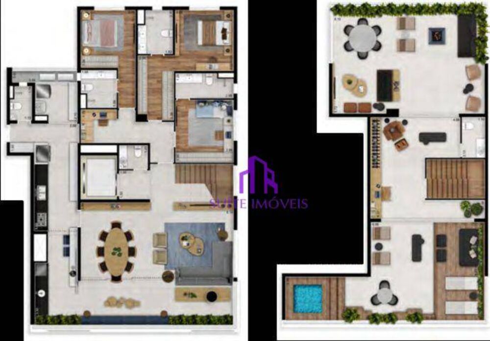 Apartamento, 3 quartos, 270 m² - Foto 4