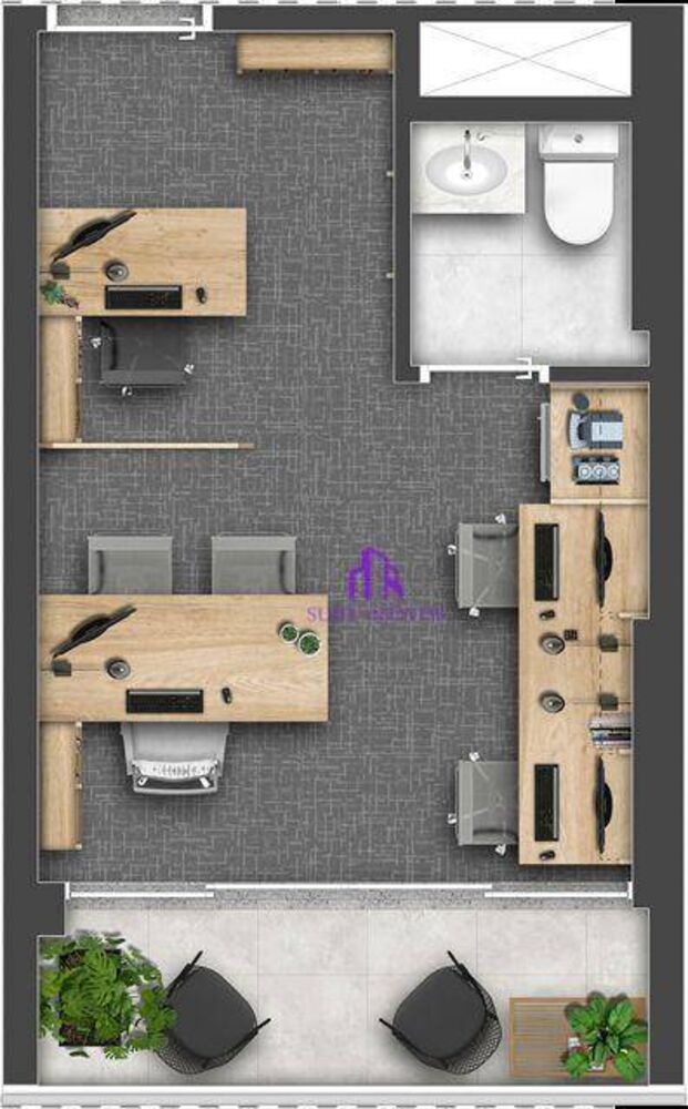 Sala-Conjunto, 21 m² - Foto 1