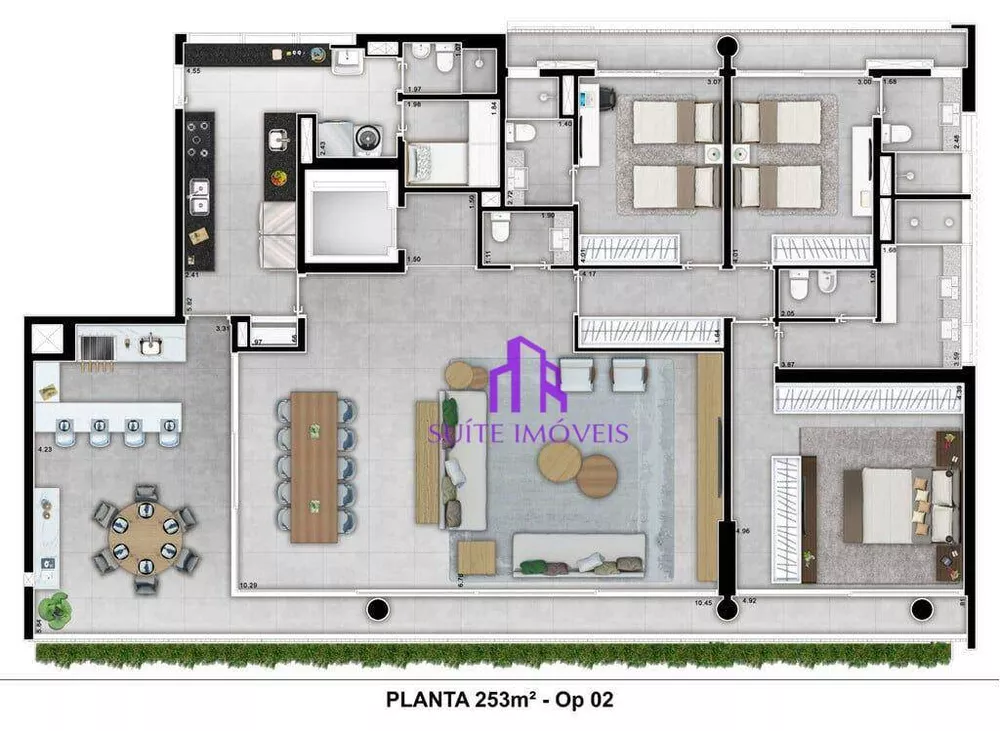 Apartamento, 3 quartos, 252 m² - Foto 5